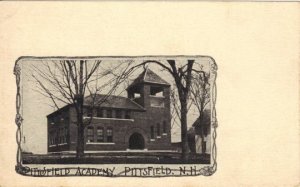 Historic Pittsfield Academy Vintage Postcard Very old well over 100 Years UBPC