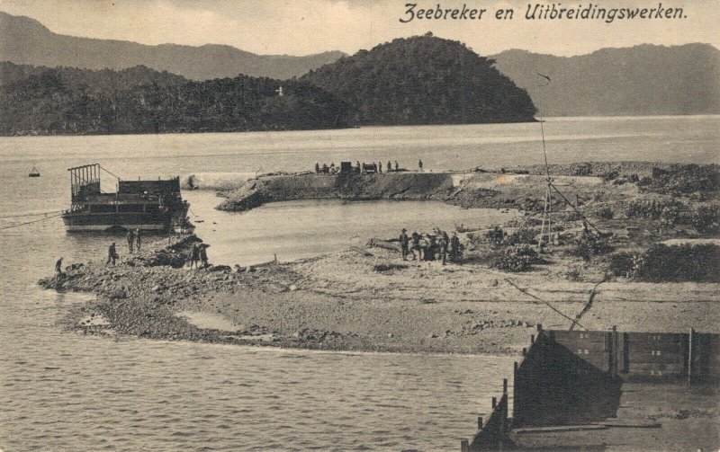 Indonesia Zeebreker en Uitbreidingswerken Sabang Atjeh 06.22