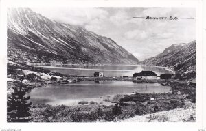 RP: BENNETT , B.C. , Canada ,1910-30s ; Lake