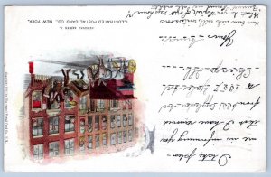 1906 CHANGE of ADDRESS YALE AVENUE CHICAGO ILLINOIS REMOVAL SERIES POSTCARD