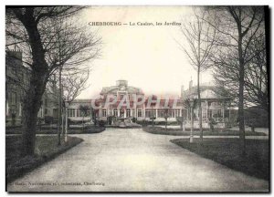 Old Postcard Cherbourg Casino Gardens