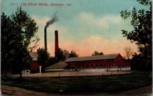 Postcard City Water Works in Anderson, Indiana~3145