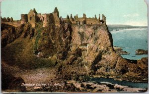 Postcard Ireland Antrim Dunluce Castle