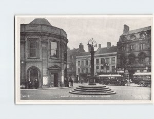Postcard Market Cross, Newcastle, England