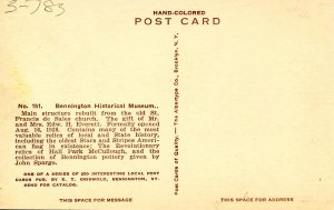 VT - Bennington. Historical Museum