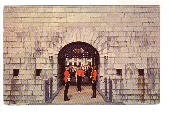 Guards at the Entrance to Fort Henry, Kingston, Ontario, Gananoque Reporter