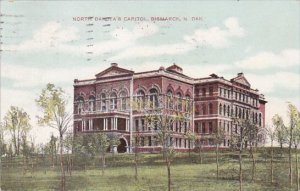North Dakota Bismark State Capitol Building 1915