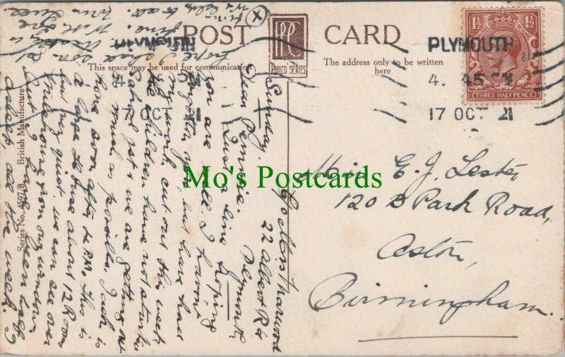 Genealogy Postcard - Lester - 120b Park Road, Aston, Birmingham  RF7911