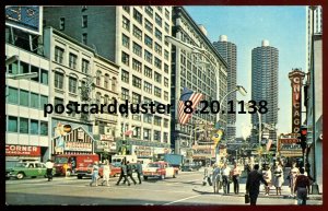 h3823 - CHICAGO Illinois Postcard 1965 State Street at Randolph