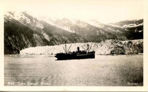 AK - Taku Glacier and Freighter      *RPPC