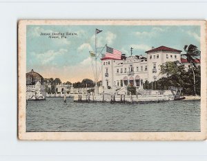 Postcard James Deering Estate, Miami, Florida