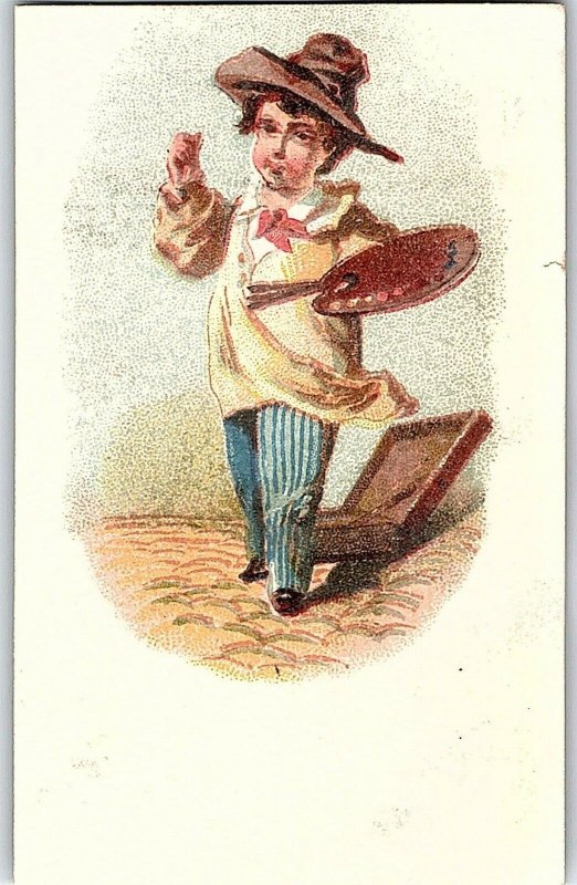 Lot of 5 Lovely Kids Occupational Series Victorian Trade Cards P120