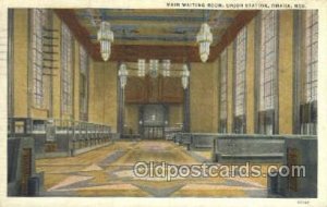 Union Station, Omaha, NE, Nebraska, USA Train Railroad Station Depot 1936 pos...