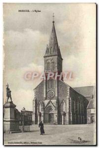 Old Postcard Briouze L & # 39Eglise