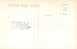 Lumberton North Carolina Robeson Court House Real Photo Antique Postcard K81724