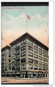 PORTLAND, Maine, PU-1910; Back Building