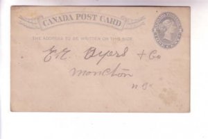 Victoria Blue, Canada Postal Stationery