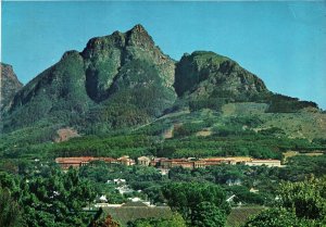 VINTAGE CONTINENTAL SIZE POSTCARD UNIVERSITY OF CAPE TOWN SOUTH AFRICA 1970