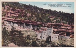 Colorado Ancient Indian Cliff Dwellings In Phantom Cliff Canon