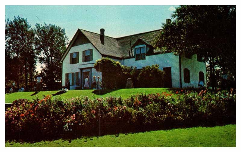 Postcard HOUSE SCENE Cavendish Prince Edward Island PE AR5053