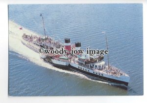 FE1883 - UK Paddle Steamer - Waverley , built 1947 - postcard