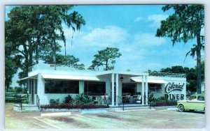 ONECO, Florida FL ~ Roadside GRAHAM'S COLONIAL DINER Manatee County  Postcard