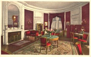 Vintage Postcard The Louis XVI Room Biltmore House & Gardens North Carolina NC