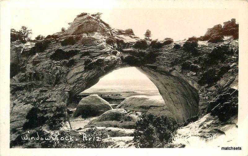 1940s Window Rock Arizona Mullarky RPPC real photo postcard 10693 