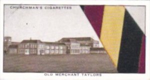 Church Vintage Cigarette Card Well Known Ties No 29 Old Merchant Taylors