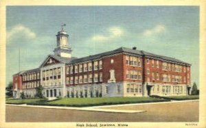 High School in Lewiston, Maine