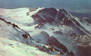 Postcard Vista From Top Of Pikes Peak America's Most Famous Mountain Colorado CO