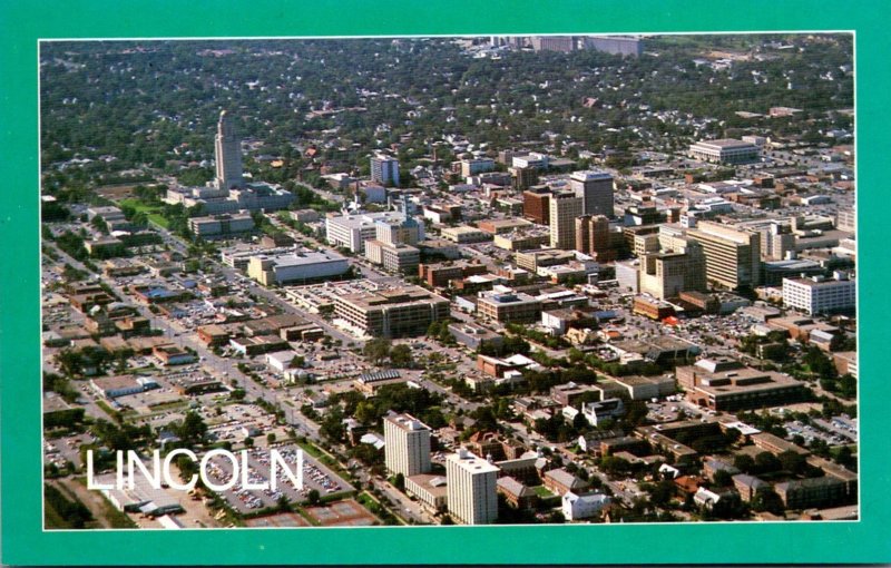 Nebraska Lincoln Aerial View