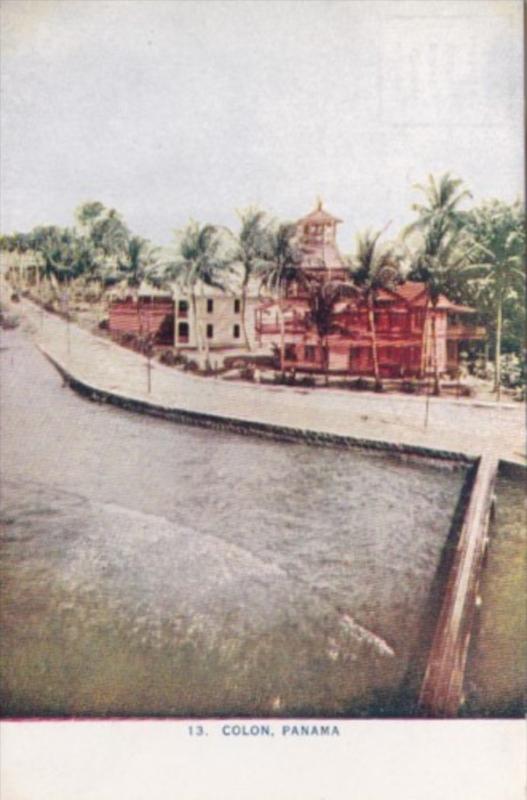 Panama Colon Waterfront View