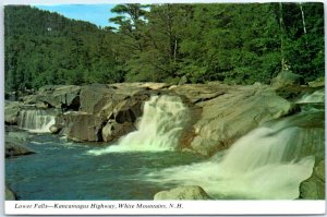 M-63035 Lower Falls Kancamagus Highway White Mountains Albany New Hampshire