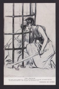 GREAT BRITAIN, Vintage postcard, The promise, Unused