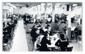 TREASURE ISLAND, CA  ~ NAVY EXCHANGE Restaurant c1940s Military  Postcard