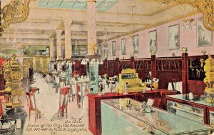 Los Angeles CA~The Oriental Cafe-One of the Show Places of City~1913 POSTCARD