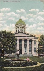 Virginia Norfolk City Hall 1907