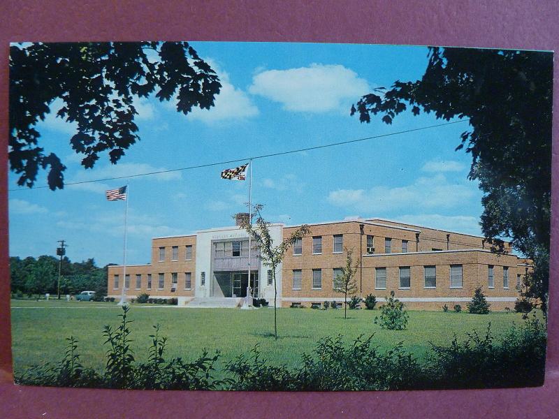 Old Postcard National Guard Armory Salisbury, MD