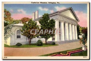 Postcard Old Custis Lee Mansion Arlington Va