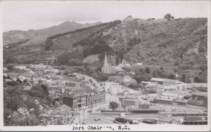 RPPC Postcard Port Chalmers NZ New Zealand