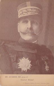 Military General Dubail War 1914-1917