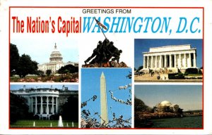 Washington D C Greetings From The Nation's Capitol Multi View