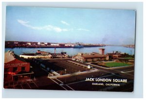 Vintage Jack London Square Oakland, California. Postcard F126E