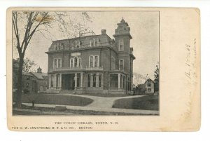 NH - Keene. The Public Library ca 1905