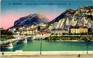 CPA GRENOBLE Vue sur l'Isere le Casque de Néron et les Forts (685218)