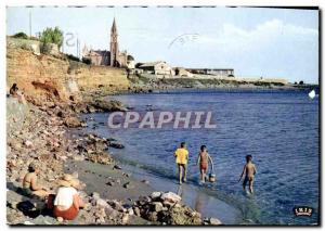CPM Sete Plage Et Eglise De la Corniche