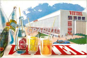 Modern Postcard Vittel (Vosges) Bottling Vittel the largest in Europe