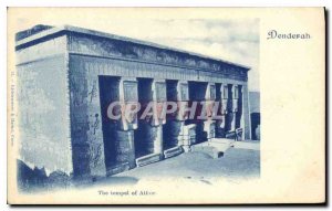 Postcard Ancient Egypt Egypt The Dendera Tempel of Athor