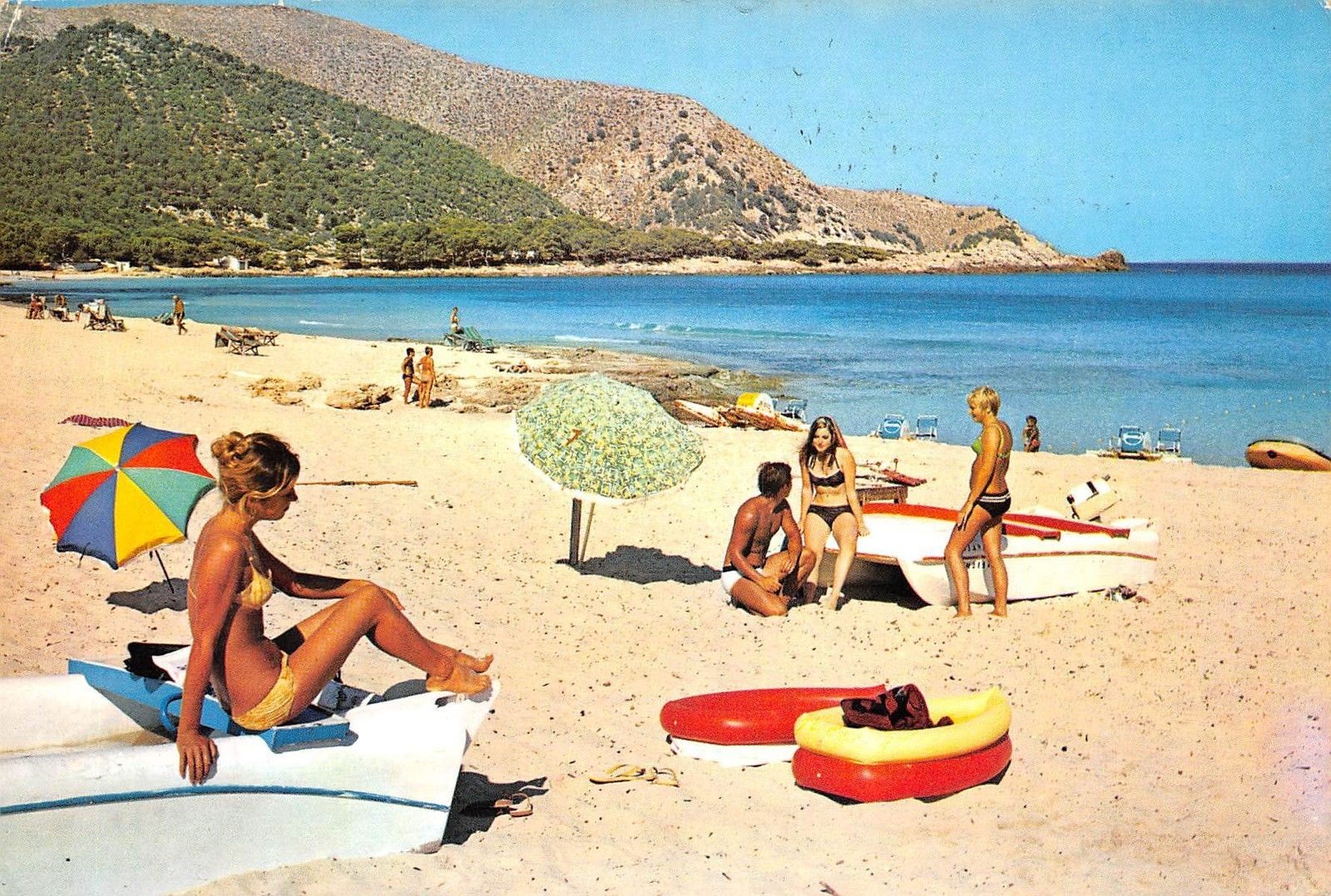 Spain Mallorca Baleares Cala Ratjada Cala Guya Beach Hippostcard